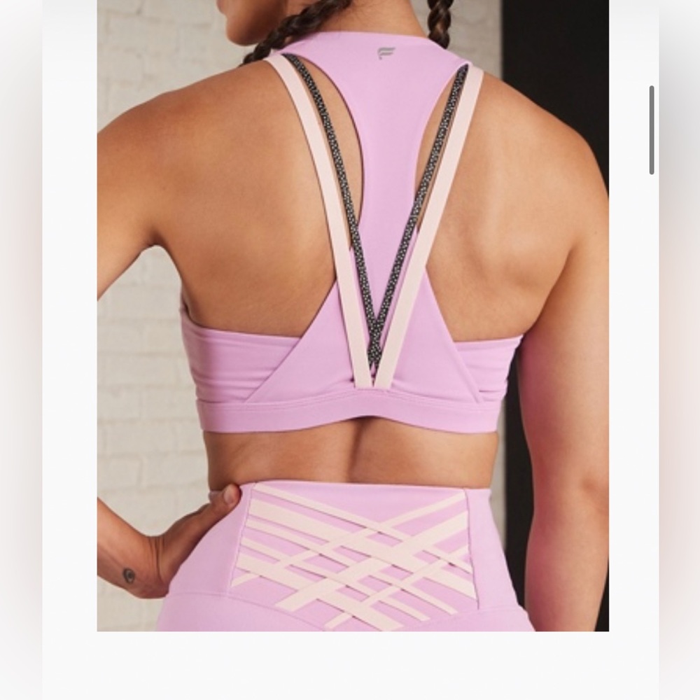 Fabletics Boost Med Impact Bra XXL and Boost Powerhold High Waisted Legg…